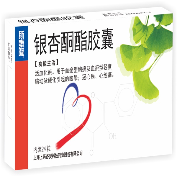 银杏酮酯胶囊 银杏酮酯胶囊